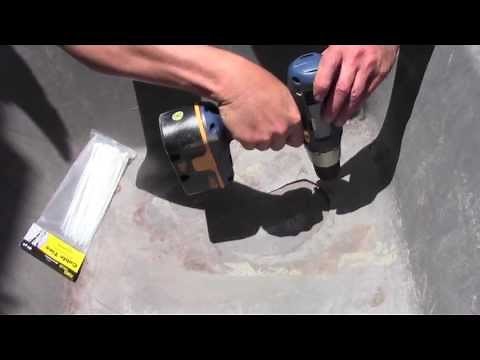 How to Fix a Crack in Your Wheelbarrow for $1 in Zip Ties