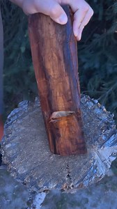 15K views · 109 reactions | Splitting Cedar for Carving | Satisfying Axe Work ASMR for Wood Carvers #WoodCarving #AxeCarving #CedarWood #CarvingASMR #WoodSplitting #WoodworkingSkills #HandmadeCrafts #SatisfyingCuts #BushcraftSkills #WhittlingWood #CarvingTools #WoodArt #CarvingProcess #DIYWoodworking #RusticCrafts | A Q Creator | Facebook