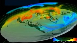 Watch | NASA’s 3D animation of carbon dioxide in atmosphere