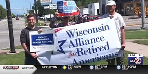 Protesters gather to ‘Rally to Save Social Security’