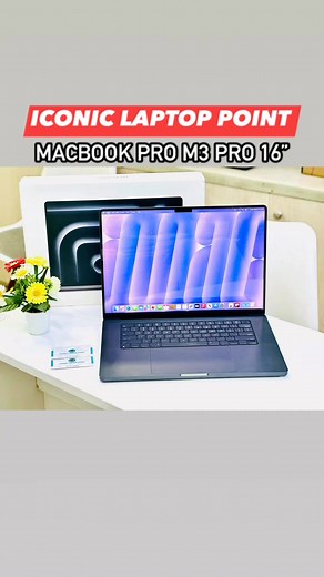 🔥Macbook Pro M3 Pro 18/512 | Brand New Condition | Iconic Laptop Point