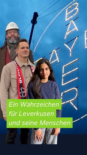 Bayer Deutschland on Instagram: "🌟 Leverkusener Bayer-Kreuz erhält ein Makeover 🌟 Wer schon einmal in Leverkusen war, kennt es: Das Bayer-Kreuz prägt seit Jahrzehnten die Skyline der Stadt und ist das Wahrzeichen des CHEMPARK. Damit die historische Anlage auch in Zukunft weiterhin leuchtet, wird sie aktuell saniert. Im Rahmen dieser Arbeiten wird der Korrosionsschutz der beiden Pylone, zwischen denen das Bayer-Kreuz hängt, erneuert: Im Inneren ist die Sanierung bereits abgeschlossen. Im Frühja