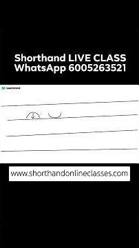 shorthand basic strokes #shorthandcourse #sscstenographer
