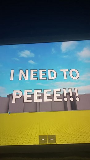 Pee #peepeepoopoo #fyp #fyp #robloxpee #fyp #peeingonatiolet #fyp