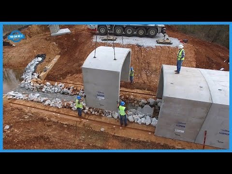 Installation of BEBO Precast Concrete Arch and Reconstructing Ford End Road Bridge