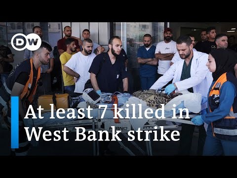Israeli forces strike West Bank city of Jenin | DW News