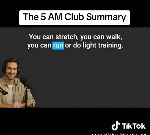 The 5 AM Club Book Summary: Transform Your Mornings