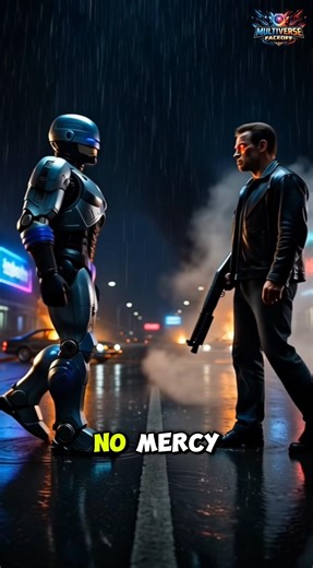 ROBOCOP vs TERMINATOR – Metal War Begins #robocop #terminator #shorts