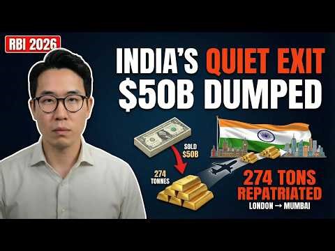 THE "QUIET EXIT": Did India Just Unwind $50 Billion in U.S. Treasuries?