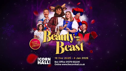 The countdown has officially started for this year's magical pantomime production of BEAUTY & THE BEAST, have you booked? 🌹Beauty and the Beast 📍The Corn Hall, Diss 🗓️19th Dec - 4th Jan 🎟️Tickets available at https://www.thecornhall.co.uk/shows/beauty-and-the-beast/ Sponsored by 👓 Dipple & Conway Opticians | Diss Panto