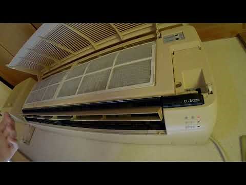 【27年前のエアコン復活！】松下電器 ナショナル CS-TA22S 1995年製 National Air Conditioner