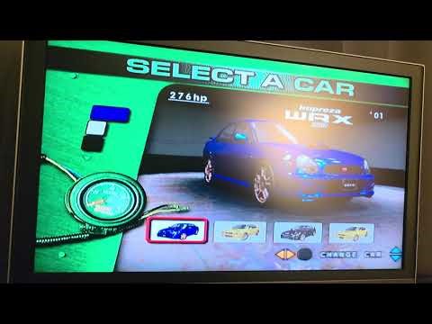 Some amateurly recorded Sega GT 2002 gameplay