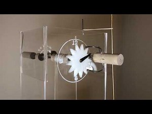 Home made mechanical clock