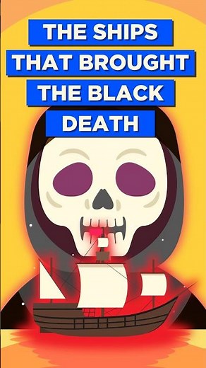 Ships Brought Death to Europe #history #blackdeath