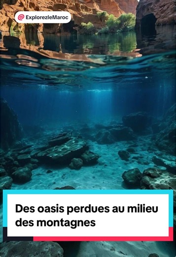 Les lacs du Haut Atlas… des joyaux cachés en plein cœur des montagnes ! 🏔️💎 Connaissais-tu ces merveilles ?” #Haut #Atla #Lac #Marocain #Nature #maroc #fyp #pourtoii