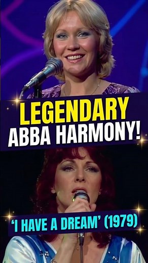 The Most Beautiful Vocals in Pop History: ABBA ✨#shorts