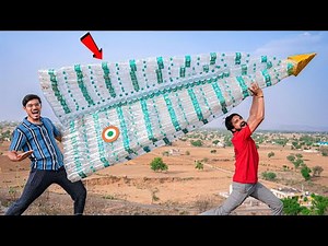 We Made Large Plane of Plastic Bottles | हमने बना दिया बोतल से प्लेन | Will It Fly or Not?