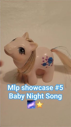 RARE Variant UK Baby Night Song Pony ⭐🌙 | G1 Collector Showcase #5 🦄✨ #MLP #VintageToys #Shorts