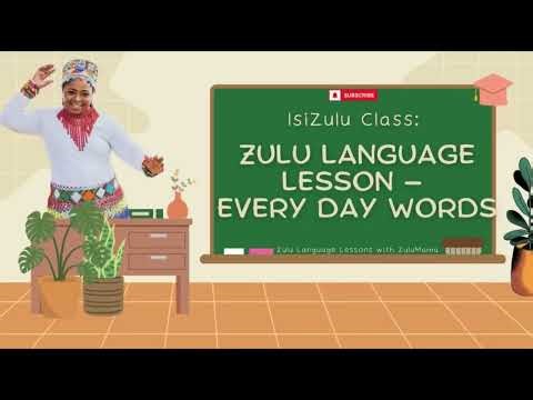 Learn Zulu in 3 Minutes! Buckets, Bowls, Jars & More!