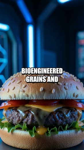 SciFi Bites 2050 Pizza and Burger Vision