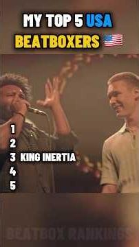 My Top USA Beatboxers 🇺🇸🔥 Who’s #1? #beatbox #gbb #dlow
