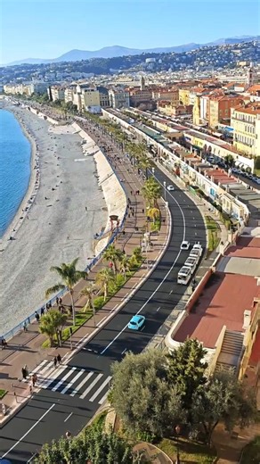 Nice 📍 French Riviera 🇫🇷 Promenade des anglais 🌊🌴🌤️