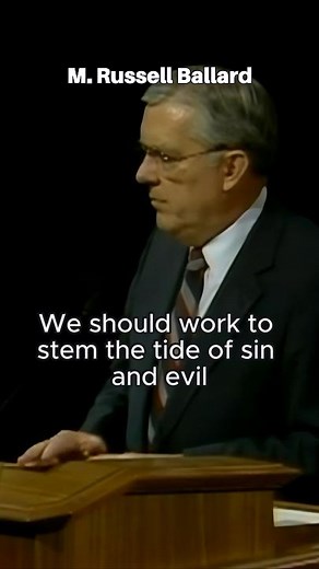 13K views · 608 reactions | The Effects of Television | M. Russell Ballard #evil #choices #choosetheright #faith #church #lds #mormon #mormonchurch #ldsgeneralconference #gencon #GeneralConference | Gospel Library Daily | Facebook
