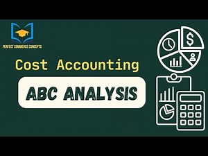 ABC Technique in Cost Accounting 🔥📊| Full Concept in 15 mins | Inventory Control