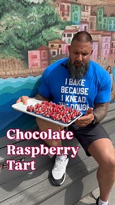 Chocolate Raspberry Tart 🍫 | SanRemo Bakery and Café Inc