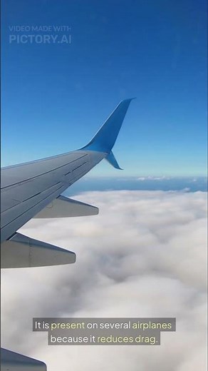 Why do airplanes have winglets? #aviation #shorts #airplane #aviationshorts