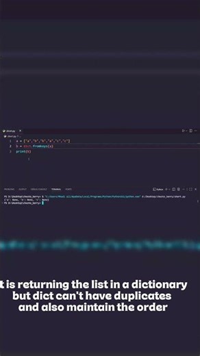 Removing duplicates in #python #list