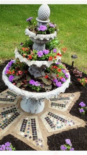 DIY FOUNTAIN PLANTERS IDEAS FOR YOUR GARDEN