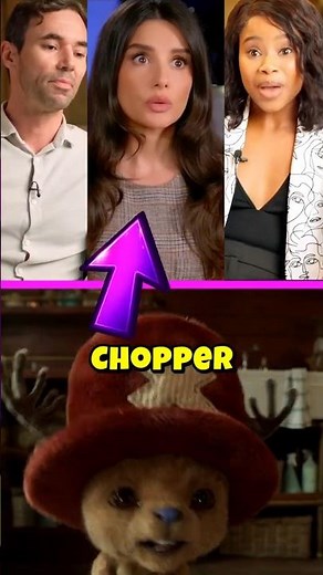 Tony Tony Chopper was played by three different actors.