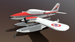 Piper Pa 23 Apache/Aztec amphibian version - Download Free 3D model by helijah