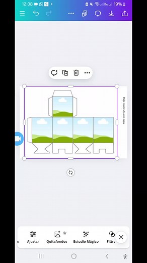 Tutorial para hacer una caja cuadrada en Canva