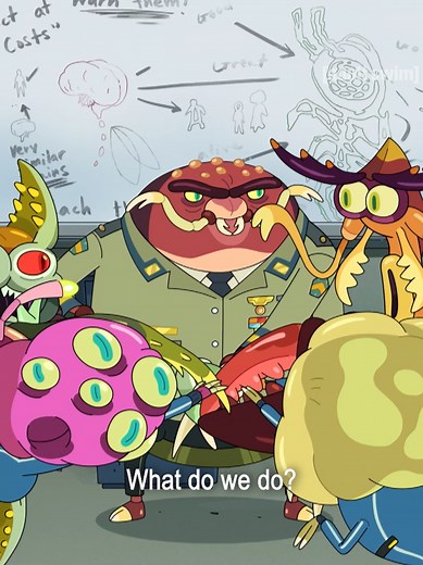 Language Barriers: Rick and Morty Defending Tiny People through Interdimensional Gateways