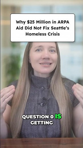 $25 Million vs. a $1 Billion Problem: Seattle Homelessness #affordablehousing #housingcrisis