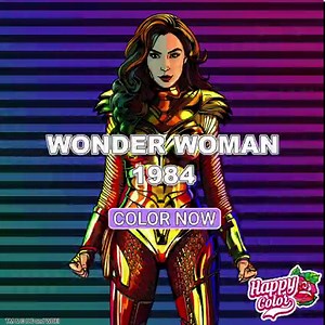 20K views · 1.8K reactions | In collaboration with Warner Bros. Pictures , Wonder Woman is now in the Happy Color app! Join the iconic hero in her battle to save the world by coloring our new #WonderWoman1984 images  https://coloring-dp.x-flow.app/ww84.php Are you going to watch #WW84 in theatres this Christmas season? Tell us in the comments below | Happy Color - Color by Number | Facebook