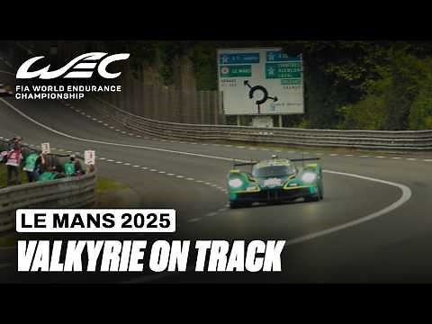 The Aston Martin Valkyrie First Laps At Le Mans 🔥 | 24 Hours of Le Mans 2025 | FIA WEC