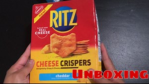 Watch Unboxing Video RITZ Cheese Crispers Cheddar Chips on Amazon Live