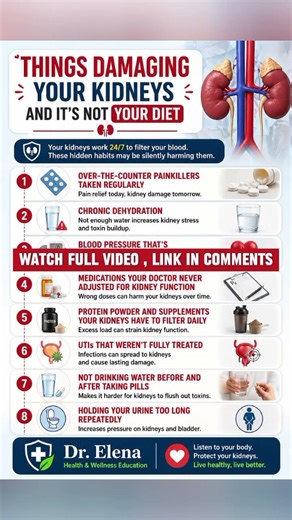 Hidden Things Damaging Your Kidneys (It’s Not Just Your Diet)