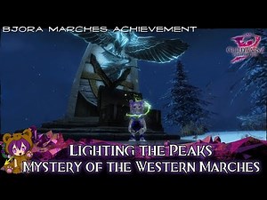 GW2 Mystery of the Western Marches (Luminiferous - Lighting the Peaks) achievement