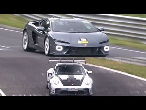 Lamborghini Temerario & 992 GT3 RS MR Testing at the Nürburgring NORDSCHLEIFE
