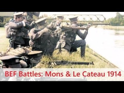 Britain’s First Battles of WW1: Mons and Le Cateau 1914