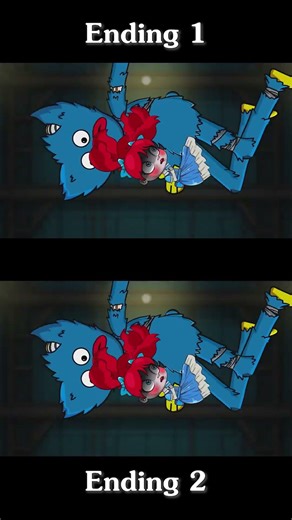 What ending is the best? || #huggywuggy #edit #poppyplaytime
