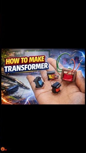 How to Make Transformer at Home | Easy DIY Transformer Project 😱 #shorts