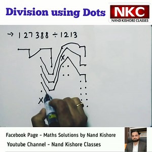 Division using Dots....Very Interesting | Maths Solutions by Nand Kishore