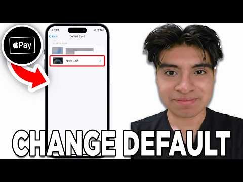 How To Change Apple Pay Default Card! - Tutorial