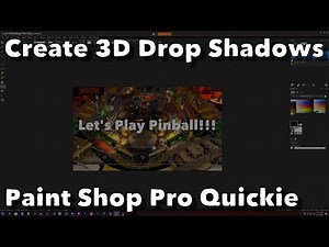 Corel Paint Shop Pro Quick Tutorial: 3D Drop Shadow