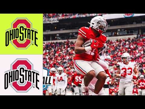 Team SCARLET vs Team GRAY | FULL GAME | April 18,2026 | Ohio State Football Spring Game 2026